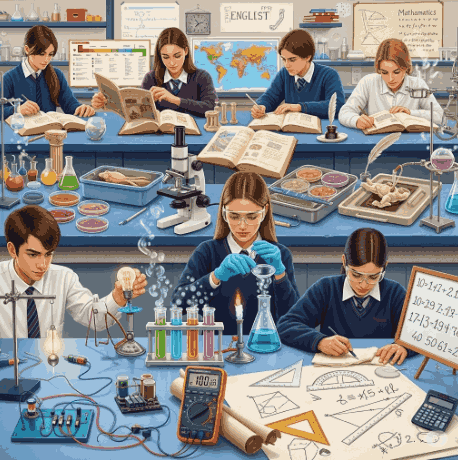 MP Board High school and Higher Secondary Exam 2025-26 Project