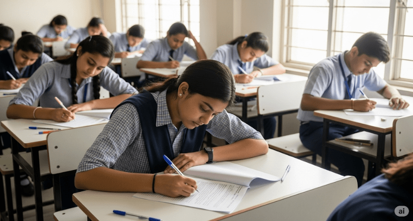 Madhyamik Shiksha mandal timahi pariksha 2025-26 time table